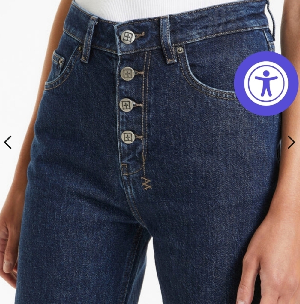 KSUBI THE POINTER SOHO XPOSE HIGH WAISTED WOMENS SIZE 28 - Picture 14 of 14
